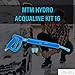 MTM Hydro Acqualine Kit 16 Pressure Washer 20” Extension Wand and SGS35 Spray Gun High Pressure Sprayer with Live Swivel 5000 PSI for Car Wash and Auto Detailing Commercial Grade