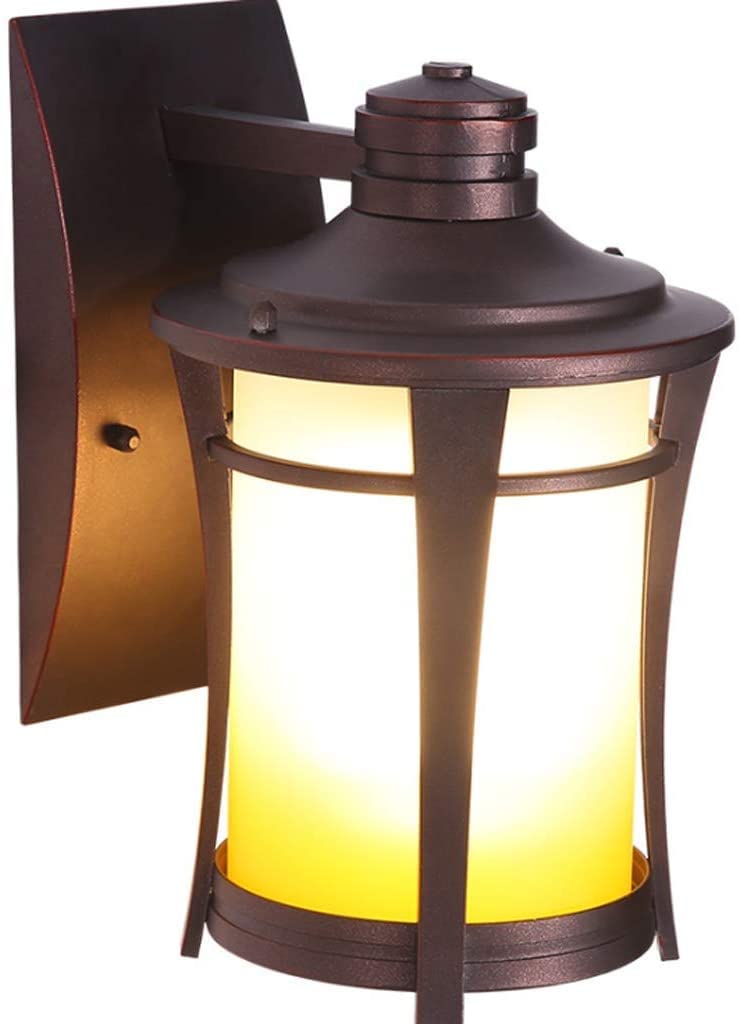 Applique murale extérieure étanche IP65 luminaire alu mat verre dépoli façade garage