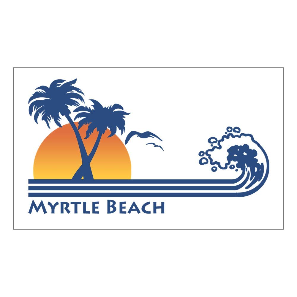 CNW Studio Myrtle Beach Decal Vinyl Bumper Sticker 5