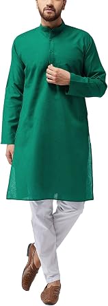 Sojanya Since 1958 MenS Cotton Blend Only Long Kurta