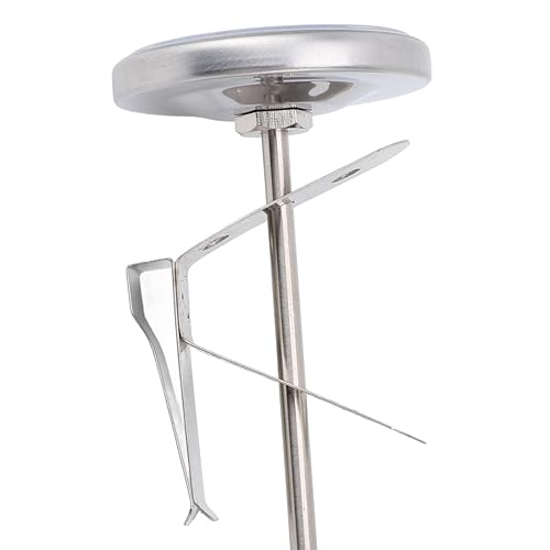 Miniatura 9 de Termómetro de leche para cocinar leche al vapor, termómetro de olla para yogur, suministros para hacer queso y café con clip expreso, termómetro de