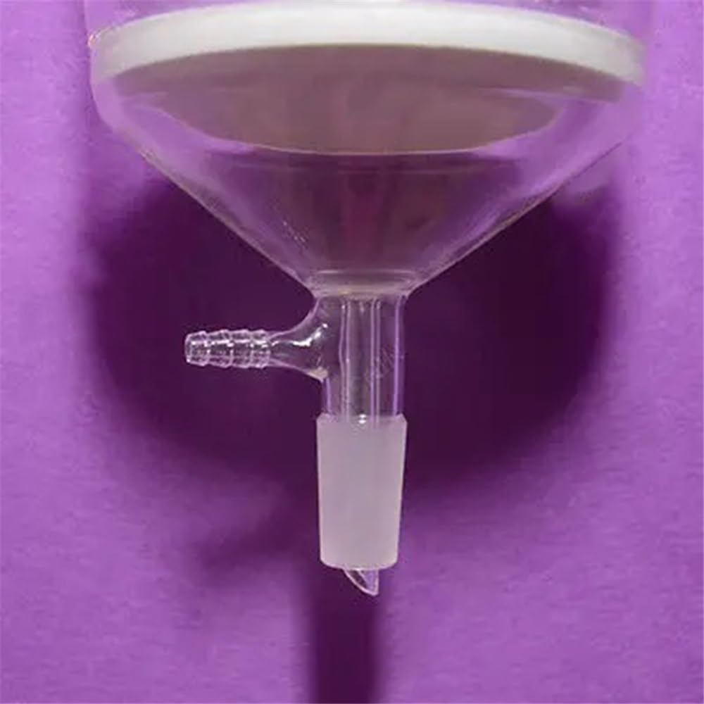 実験器具・消耗品 実験室用漏斗 1000ML 24/40 3# 粗目ディスク真空アダプター(10MM)