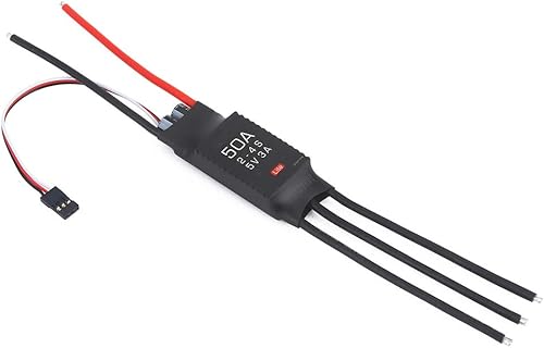 Miniatura 7 de Oumefar RC Airplane ESC, control remoto ESC Flycolor FlyDragon Lite ESC electrónico de alta velocidad de bajo ruido partes accesorios para RC Multi