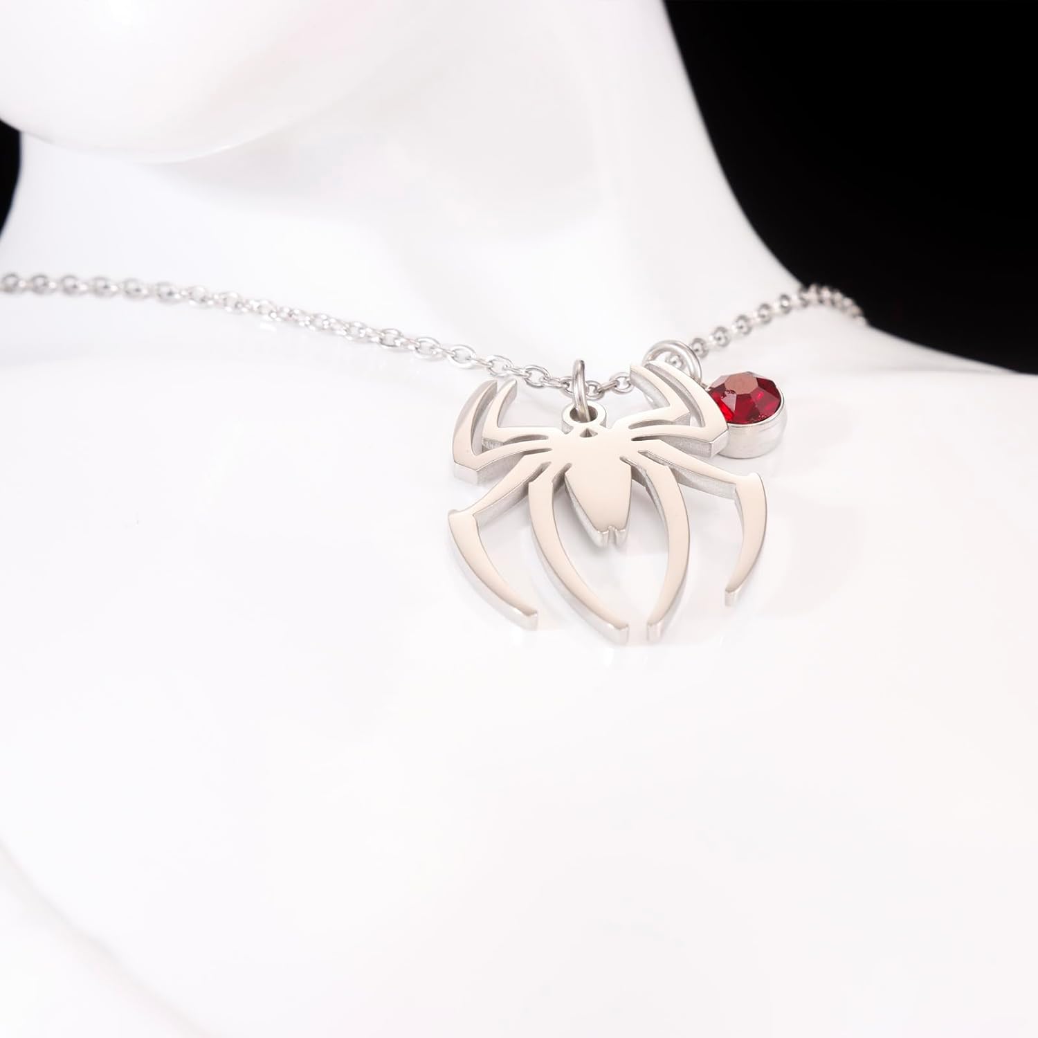 Kivosliviz Spider-man Necklace Women Gifts Merchandise Spider Charm Inspirational Spider Pendant Necklace for Men - Image 6
