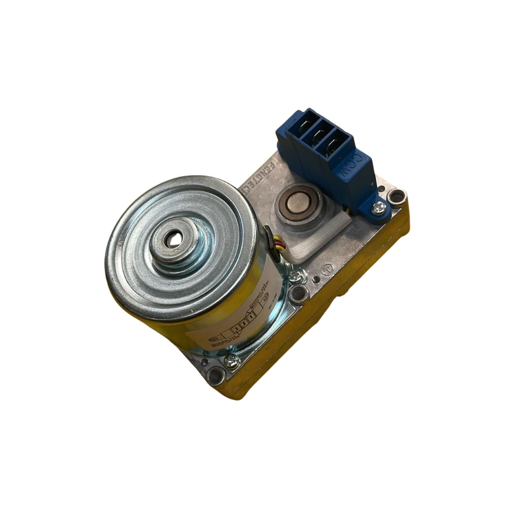 Silnik z przekładnią na pellet IPC GMF220D801, 2 obr./min 220 V, moment obrotowy 18 Nm, wałek 8,5 mm, kompatybilny z ektraflame, Dal Zotto, Opera, Bestove, Moretti, zamiennik 14702150