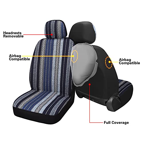 Pariitadin 1800100604 Baja Saddle Blanket Car Seat Covers Front Set thumb #3