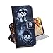 Produktbild COTDINFOR Samsung Galaxy A20e Hülle Kreativ Art Painted cool Schutzhülle PU Leder Flip Bookcase Handy Tasche Schale mit Magnet Standfunktion Etui für Samsung Galaxy A20e Wolf Dog TX-CH.