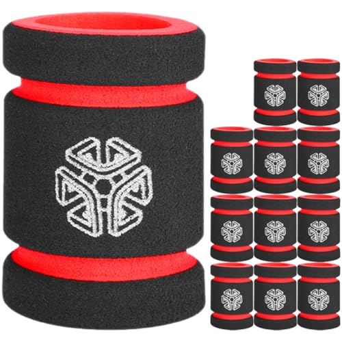 Protectores de agarre Hohopeti de esponja elástica: 12 cubiertas de mango de alta calidad de 30mm