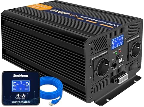 Convertitore Di Tensione 4000W 8000W 12V/24V A 230V Inverter Con - Foto 4