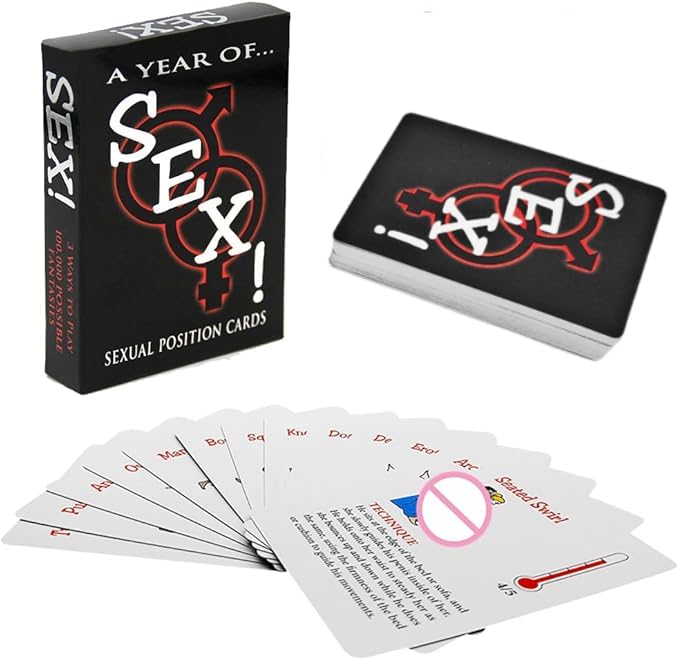 AJOHBM 50 Cartas para Mujeres o Hombres Regalo para Jugadores Cartas Parejas Juegos de Fiesta Juegos de Mujeres Regalos Cartas para Magia con Fiesta-S0624M