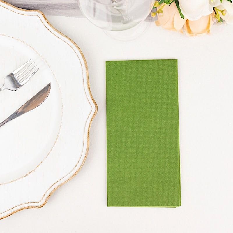 Miniatura 6 de BalsaCircle - 20 servilletas rectangulares de papel Airlaid desechables de 17 x 12 pulgadas, para fiestas, eventos, recepción, decoración del hogar