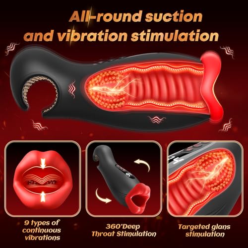 Image of Uoffile Sex Toys for Men Male Masturbator - APP Control Male Sex Toy AI Sync with 4 Squeeze & 9 Vibrating Modes, Adult Toy Penis Pump Pocket Pussy, Mens Sex Toys Stroker Blowjob Sex Machine