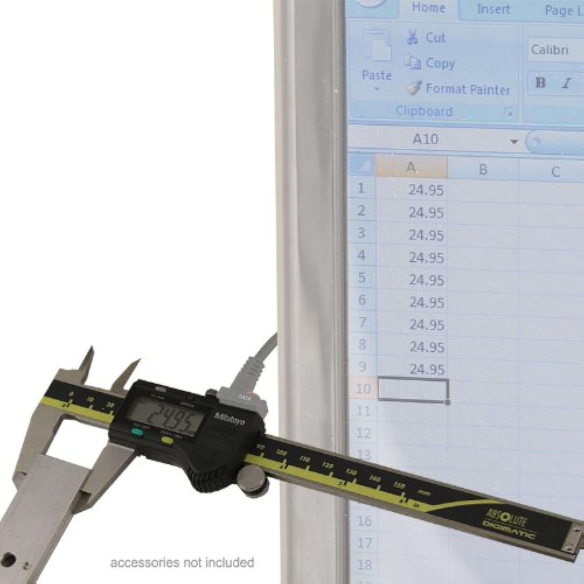 500-173 Digital Calipers, Stainless Steel Measuring Tool