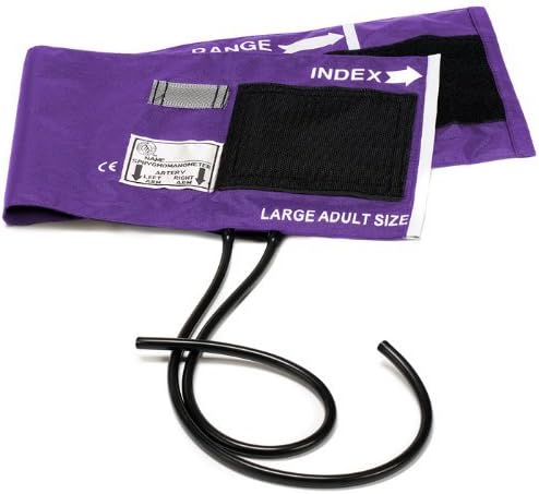 Prestige Medical Adult Nylon Cuff and Bladder, Purple, 4.55 Ounce
