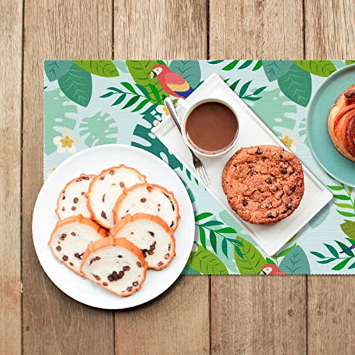 Set de table perroquet pour repas de salle à manger exotique et convivial - 7