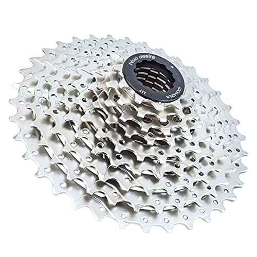Nuo desire Kassette 9 Fach ,11-36T Zähne,MTB-Fahrrad für Mountainbike, leicht, Rennrad, Freilauf, kompatibel mit Shimano HG Sram (außer XD) Cover