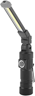 LED Work Light Flashlights with Magnetic Tail, Magnetic Work Light, 360°Rotate 3 Modes COB Emergency Lamp, Gifts for Men Him Dad Handyman for Repair Home Garage Emergency Outdoor