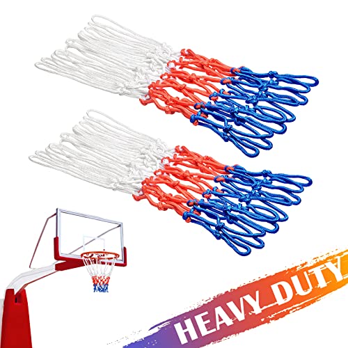Filet De Basket De Rechange – 12 Boucles, Nylon épais, Pour Panneaux Extérieurs