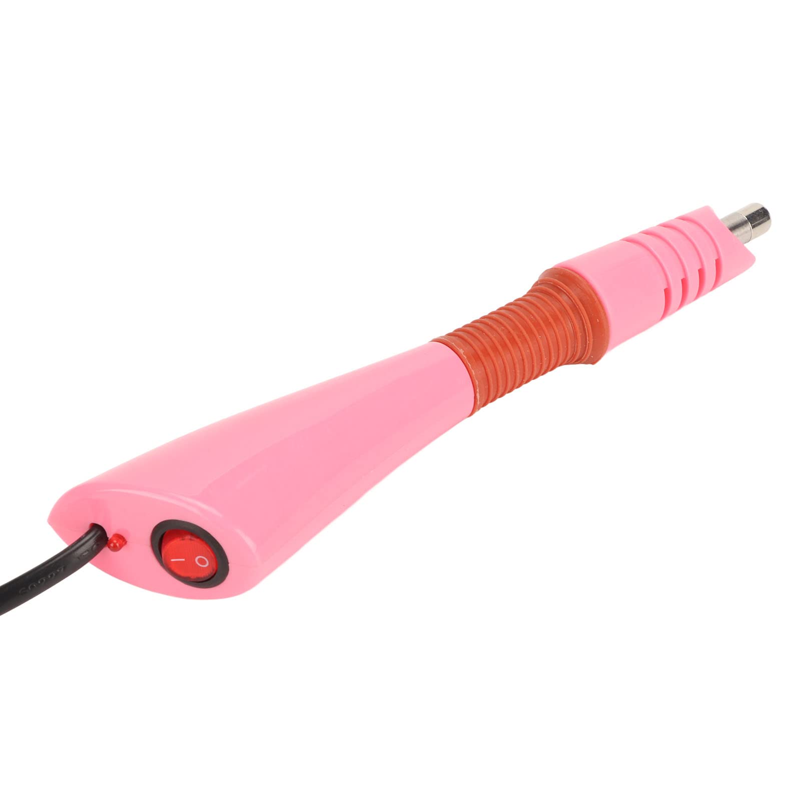 DIY Hot Fix Machine, Self Contained Thermostat Hot Fix Applicator Pink Lightweight Metal 110‑220V for Clothes (EU Plug 110-220V)-image-23