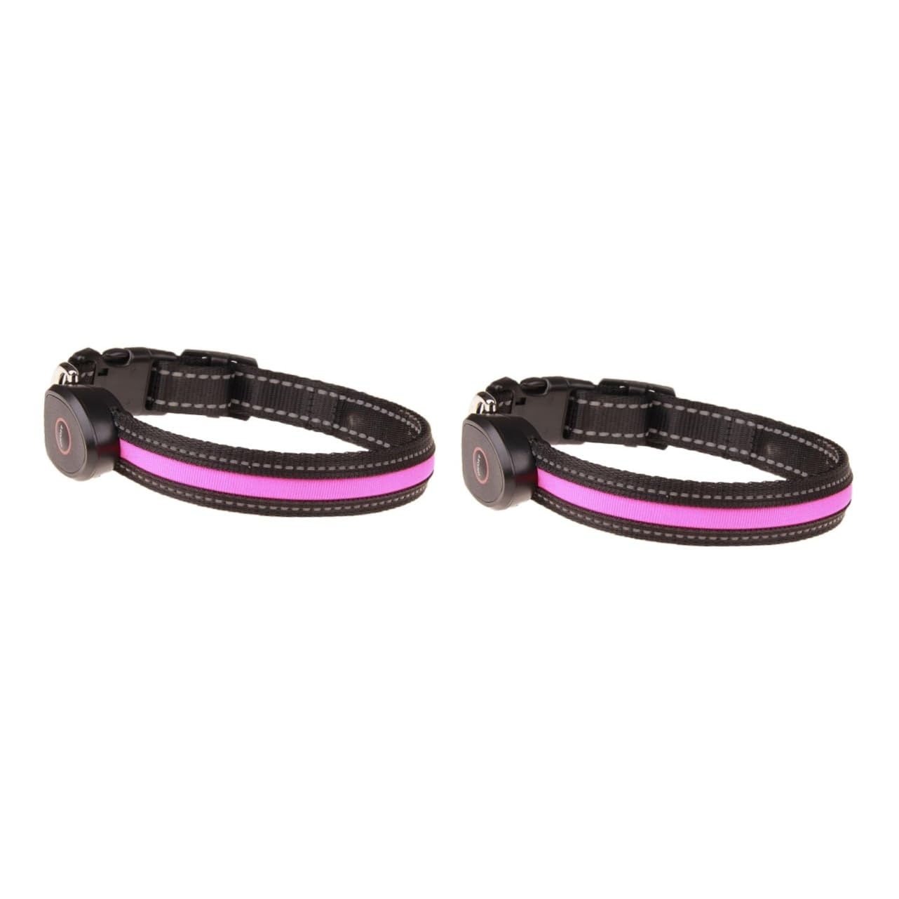 Collier de paillettes Milisten lumineux pour ne plus perdre votre chien dans le noir