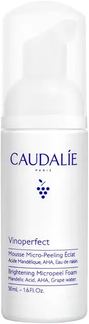 Caudalie Vinoperfect Mandelsäure Peeling: Mikro-Peeling Schaum für strahlende Haut