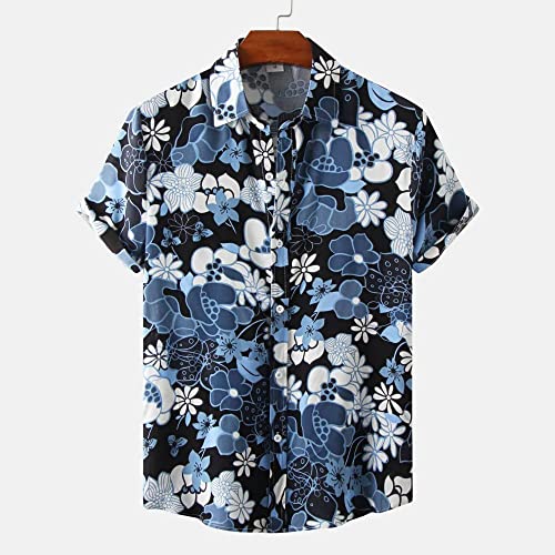 Chemise hawaïenne homme en coton respirant à séchage rapide pour rester au frais tout l'été