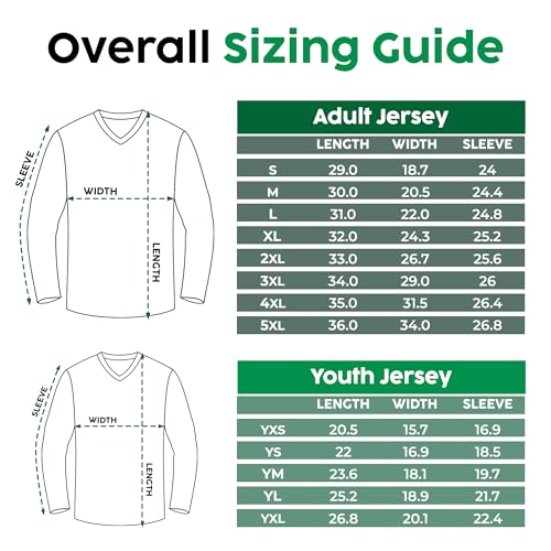 Custom Irish Hockey Jersey - Personalized St Patrick\'s Day Ice Hockey Shirt with Name Number - Irish Long Sleeve V-Neck Team Practice Uniform Jerseys - St Paddys Outfit Gift for Men Women Kids Youth