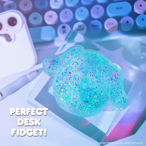 Hello Kitty® and Friends SLIMYGLOOP Gelli Gels – Cinnamoroll™, Slow Rising Sensory Squeeze Toy with Glitter, Gel Filled Fidget Toys - 4