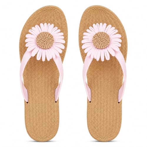 Women Printed PVC Slippers Trendy Slip On Sandals Lightweight Com...