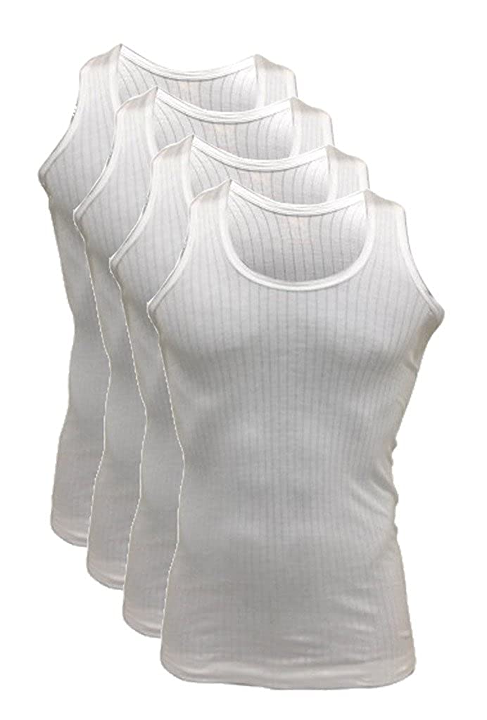 underloop White Parker Vest/Vest with Lines Pack of 4-picture-49