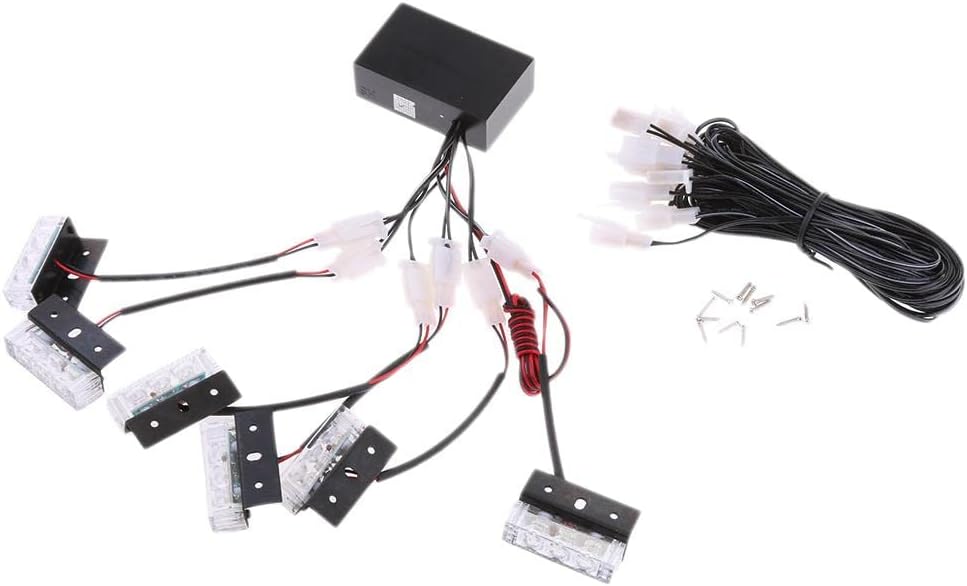 Kesoto Ledライトブロック 車 トラック 緊急ストロボライト 点滅ランプ Icbiz Ca