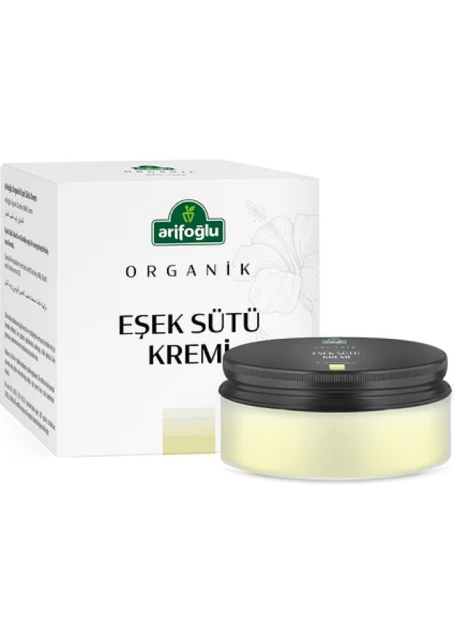 Arifoğlu Organik Esek Sütü Kremi 50ml (Tüm Ciltler)