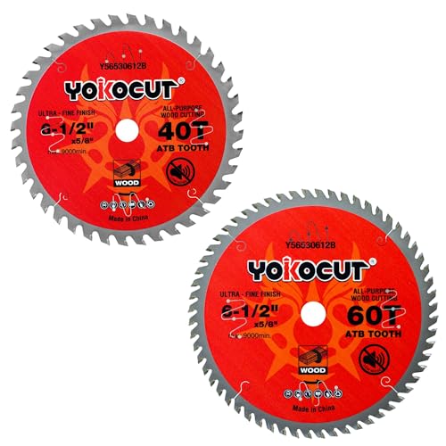 YOKOCUT 6-1/2 Inch 40T/60T Pack