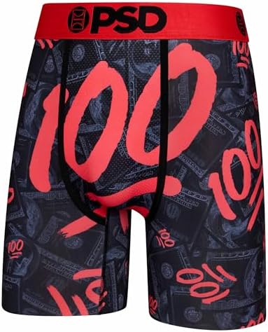 PSD Underwear Mens Red Boxers