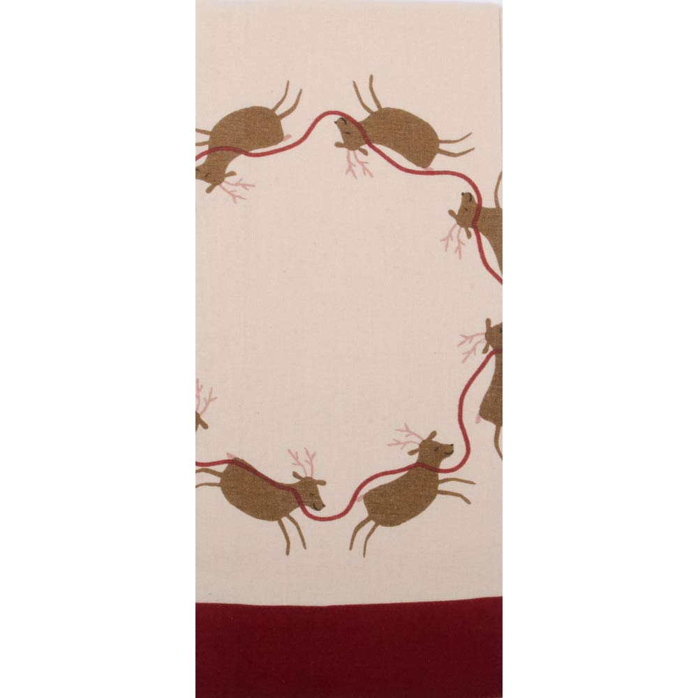 Run Run Reindeer Buttermilk Towel