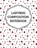 cute stationery online south africa  LADYBUG COMPOSITION NOTEBOOK: Journal notebook cute gifts cute stationary sloth gifts for women cute school supplies (110 pages, 8.5x11 in) notebooks ... stationary note book things to write in ...