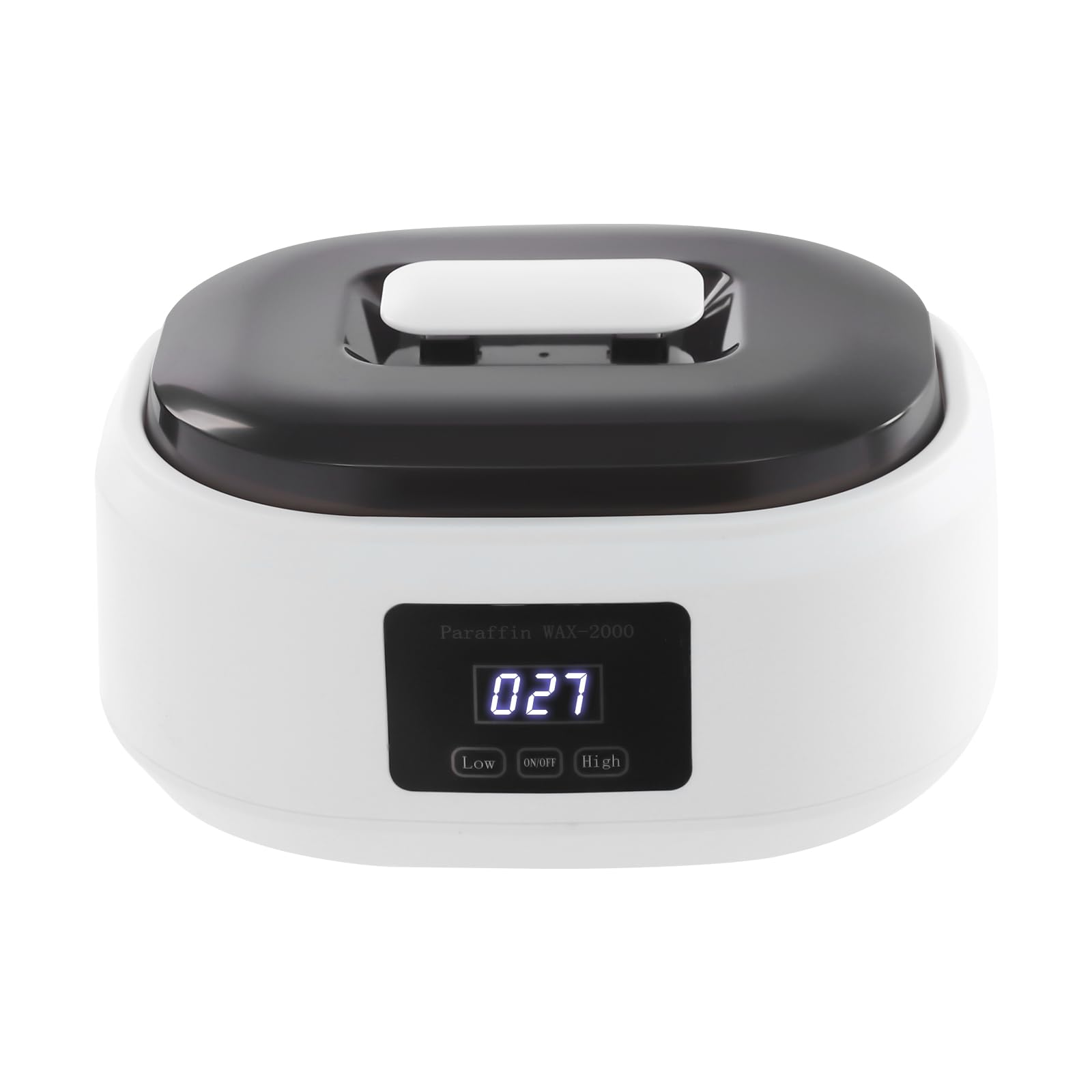 Bagno di paraffina per mani e piedi, set da 3400 ml di paraffina, idrata la pelle, scalda cera, per pelle secca, ruvida (bianco)