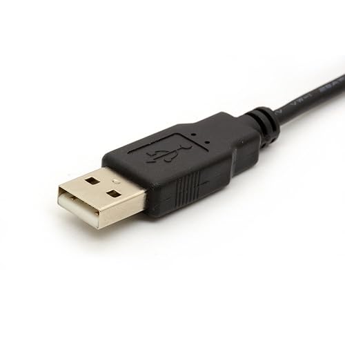 Miniatura 3 de Cables adaptadores USB a impresora de 90 grados USB 2.0 A macho a B Conversor de enchufe de ángulo descendente Cable de extensión de escáner