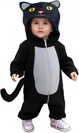 Toddler Black Cat Halloween Costume