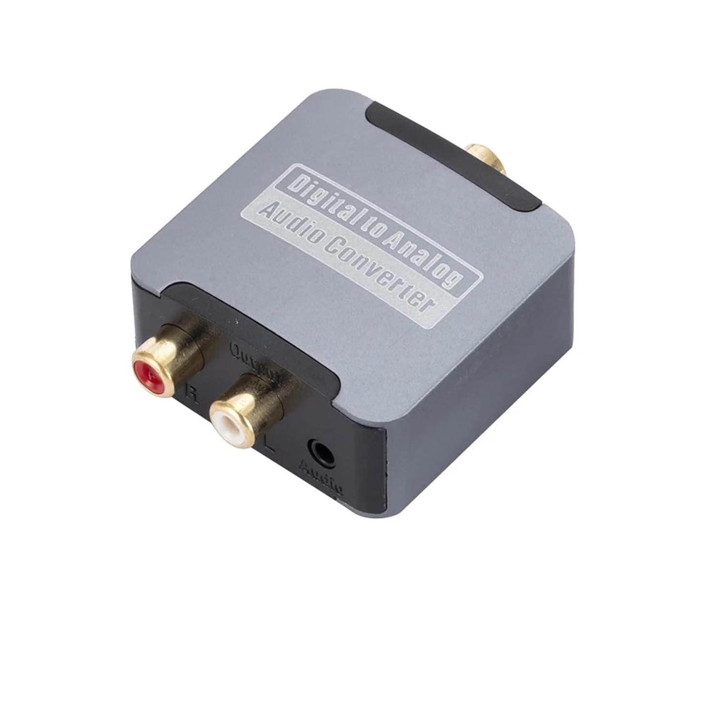 192KHz 24bit S/PDIF Digital to Analog Converter Optical Toslink Coaxial R/L R/CA 3.5mm Ja-ck for P;S/5(D)