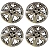 Set of 18 inch Chevy Impala Silver Lug Screw on Retention Hub Cap Wheel Covers 472-18S