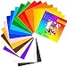 Royal Elements Permanent Adhesive Backed Vinyl Sheets - Sheets 12"x12" (Assorted Colors)