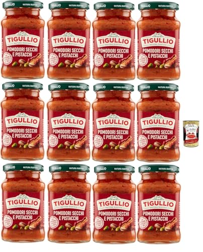 Sauce aux tomates séchées sans gluten condiment riche en pistaches pour pâtes 2,22kg