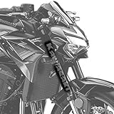 Adesivi per barre anteriori, design logo, compatibili con Kawasaki Z900/Z900E (Grey)
