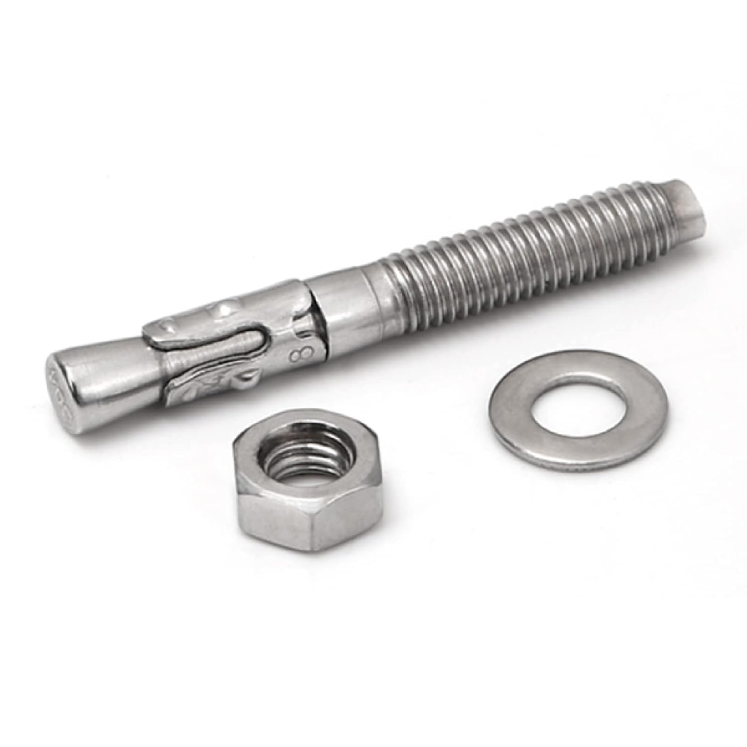 Expansion Bolt,Stainless Expansion Bolts, Expansion Screw Bolts,(M6*60 [4pcs])
