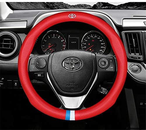 LYQ ONG TOYOTA トヨタ ステアリングカバー ハンドルカバー 本革 内装 