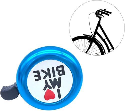 Miniatura 11 de BESPORTBLE 1PCS Timbre De Bicicleta Rojo Corazón Advertencia Campana De Bicicleta Cuerno Para Adultos Hombres Mujeres Niños Niñas Bicicletas - Rojo