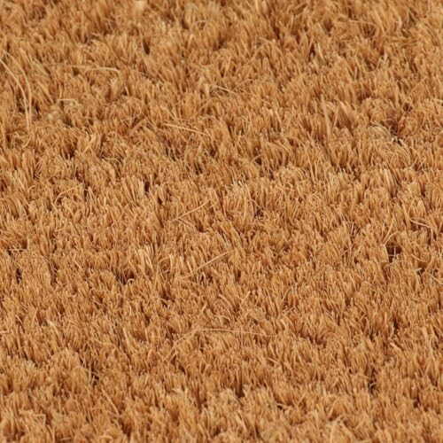 Tapis d'entrée en fibre de coco touffeté naturel de qualité supérieure