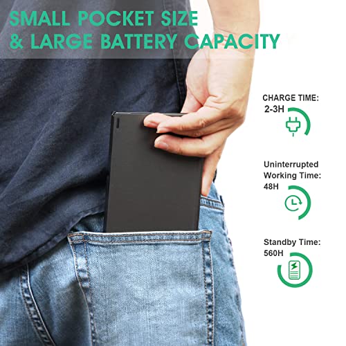 Samsers Multi-Device Foldable Bluetooth Keyboard With Touchpad Rechargeable Dual-Mode(2.4G+Btx2) Wireless Keyboard With Holder, Portable Ultra Slim Folding Keyboard For Android Windows Ios Mac Os #TOP4