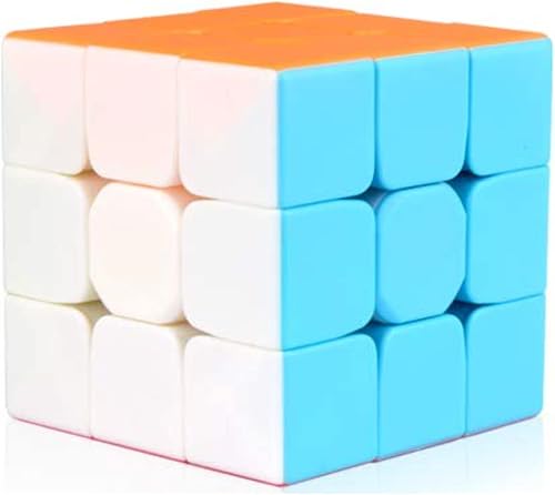 Cubo de velocidad prémium: cubo mágico suave, rápido y duradero de 3 x 3 para Cubers Pro